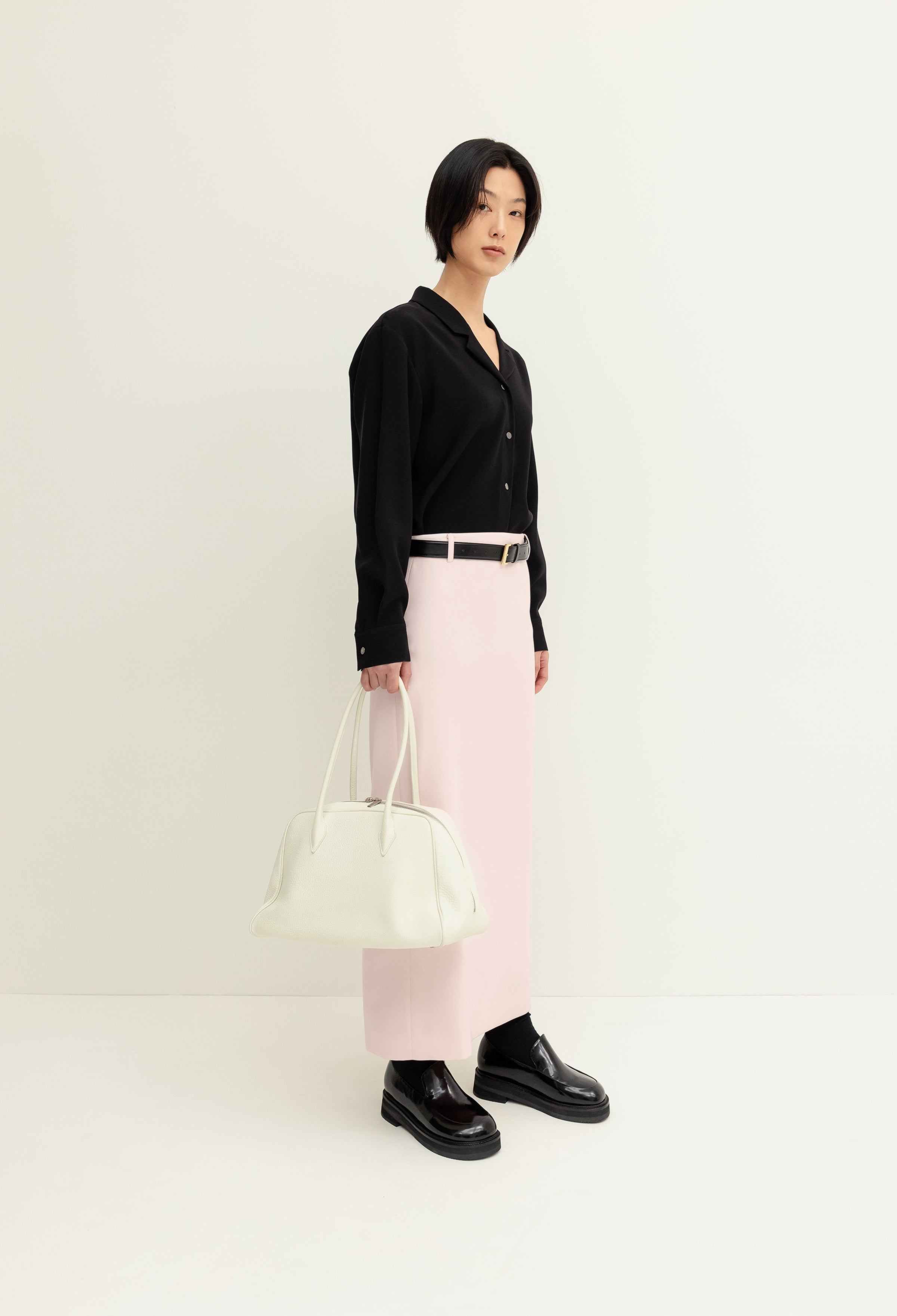 [리퍼브] 25SS 오리지널 루 셔츠 블랙
