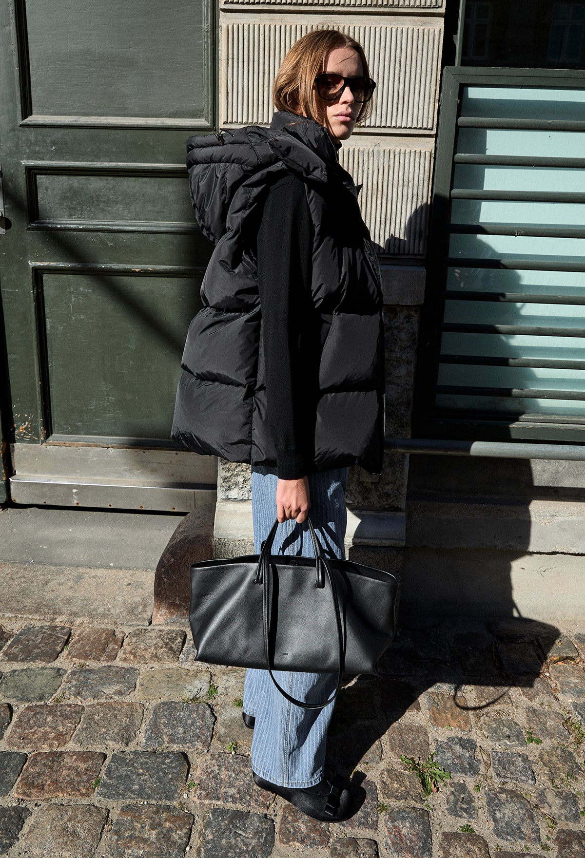 Hug Goose Down Vest Black