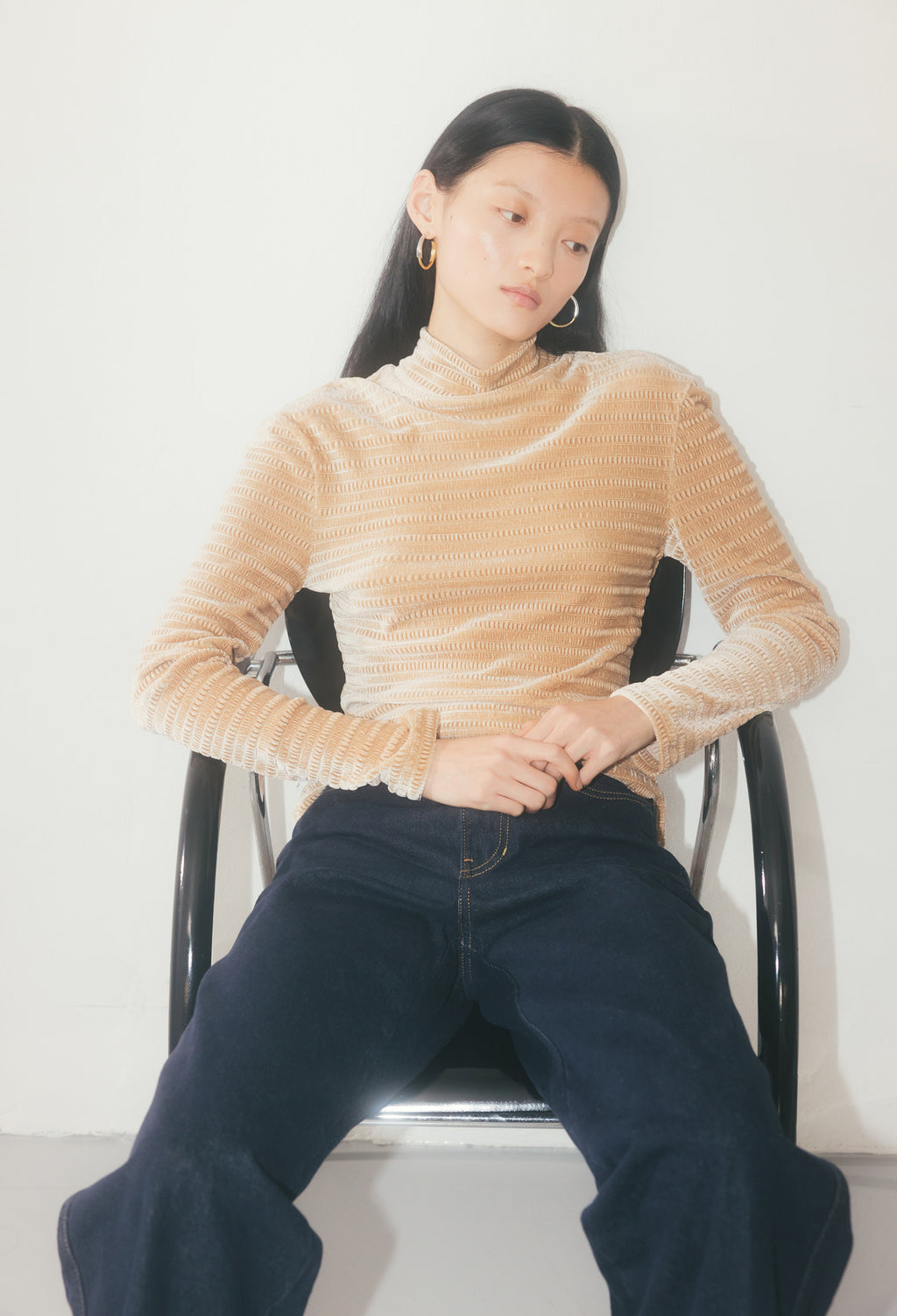 880 루즈핏 데님 인디고