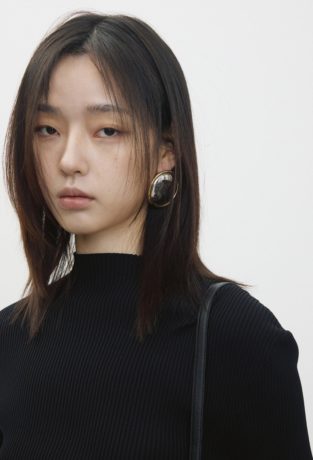 High-density Slim Knit Black
