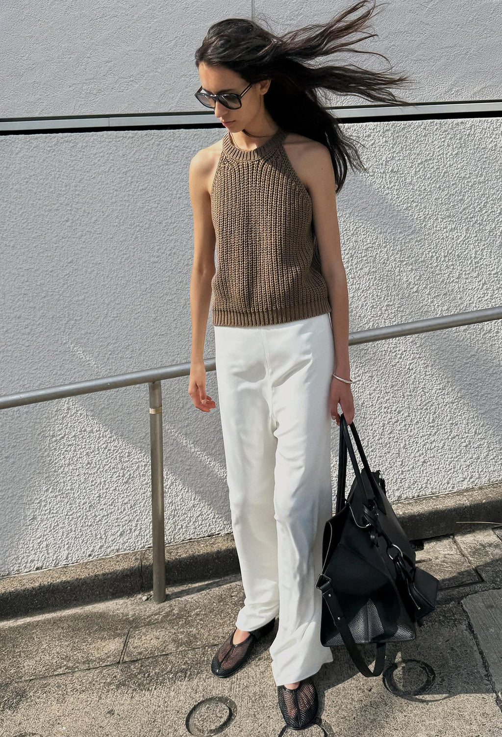 25SS 썸머 루 와이드 팬츠 아이보리