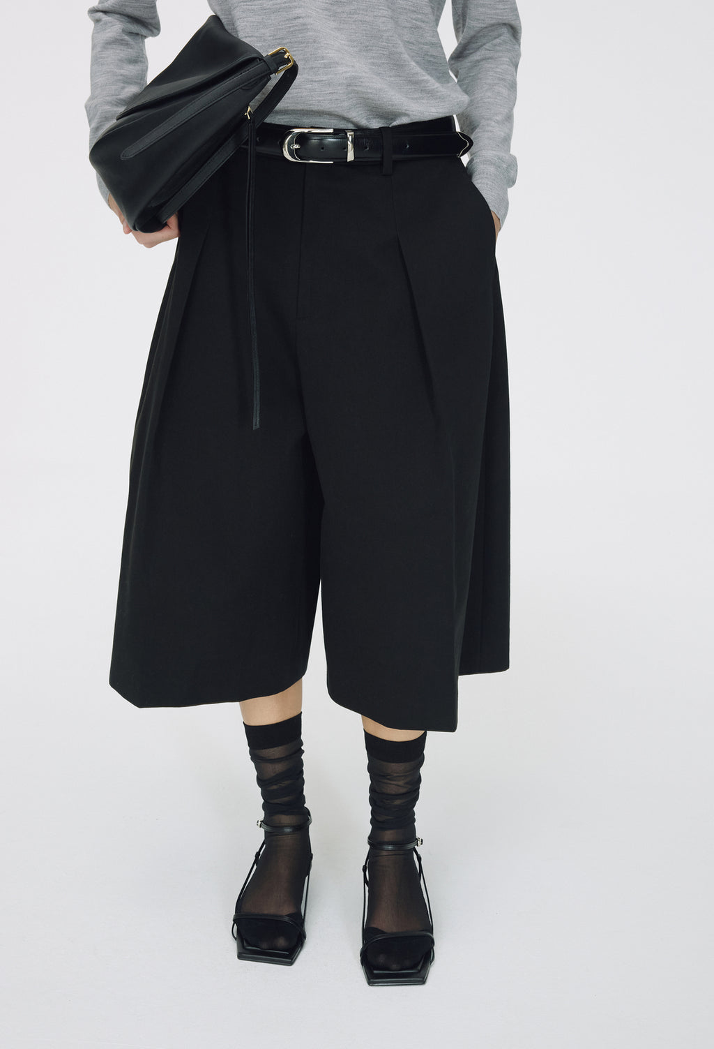 Cotton Bermuda shorts