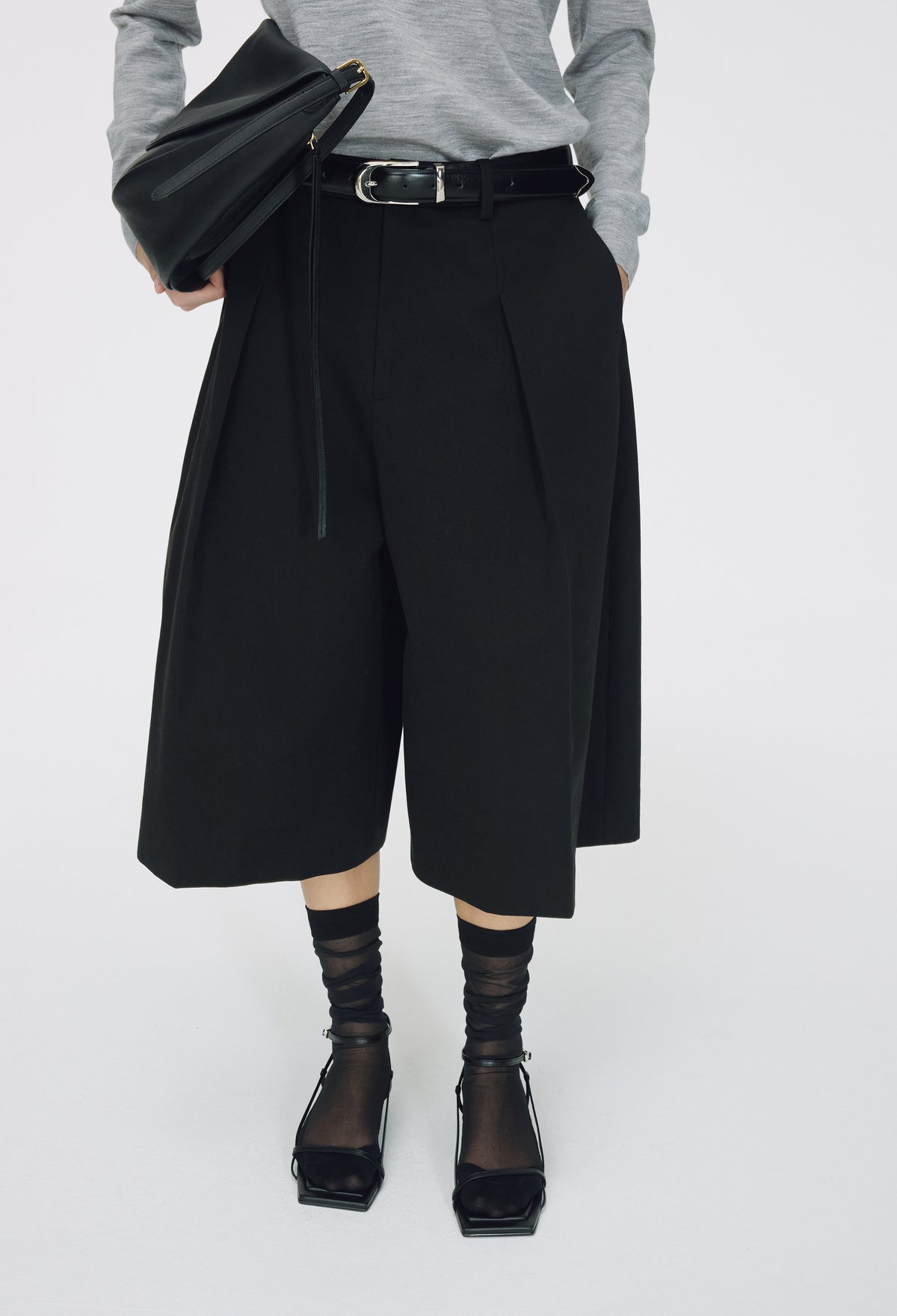 Cotton Bermuda shorts