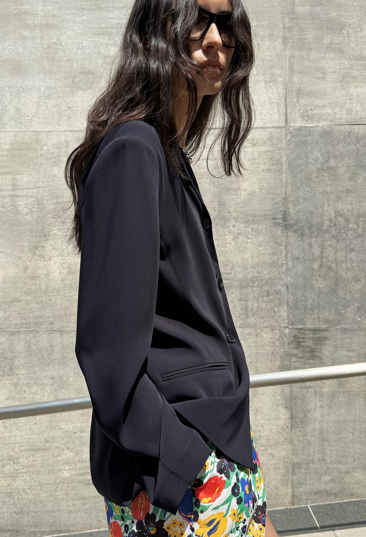 25SS 썸머 루 셔츠 자켓 네이비