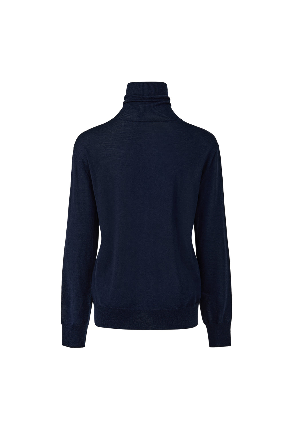 Washable Wool 100 Polar Knit Navy